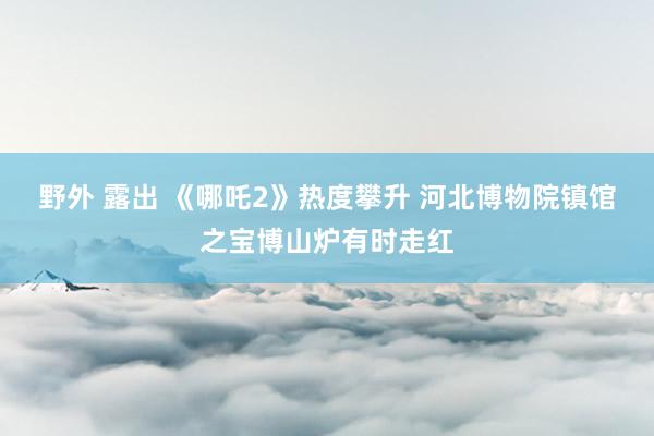 野外 露出 《哪吒2》热度攀升 河北博物院镇馆之宝博山炉有时走红