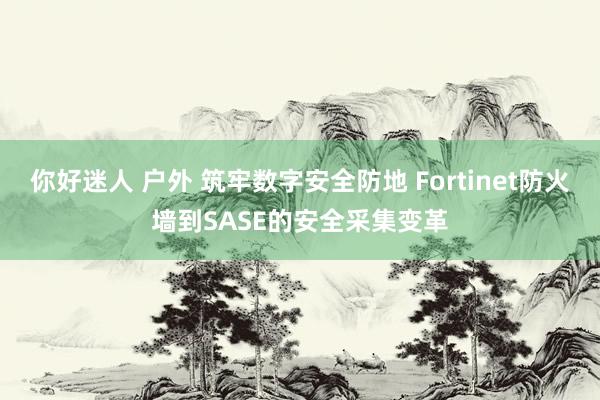 你好迷人 户外 筑牢数字安全防地 Fortinet防火墙到SASE的安全采集变革